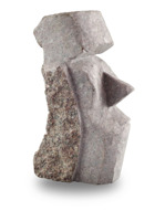Malá socha hlavy Moai