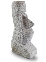 Žulová socha Moai